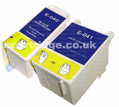 Epson T040/Black and T041/Color Twinpack.